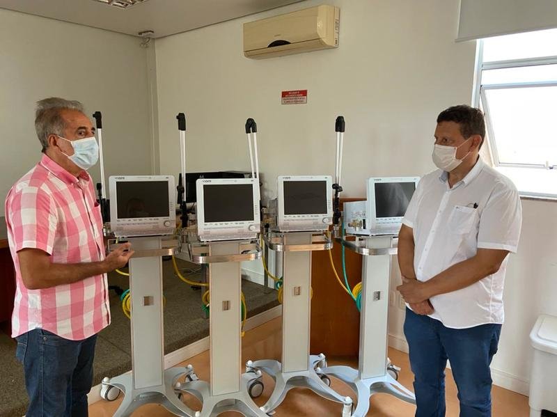 Hospital Cemil recebe quatro novos respiradores da Unimed Noroeste