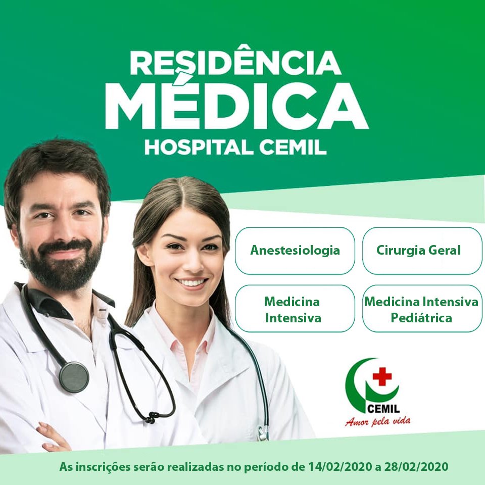 Novos Programas de Residência médica 2020 inscrições abertas.