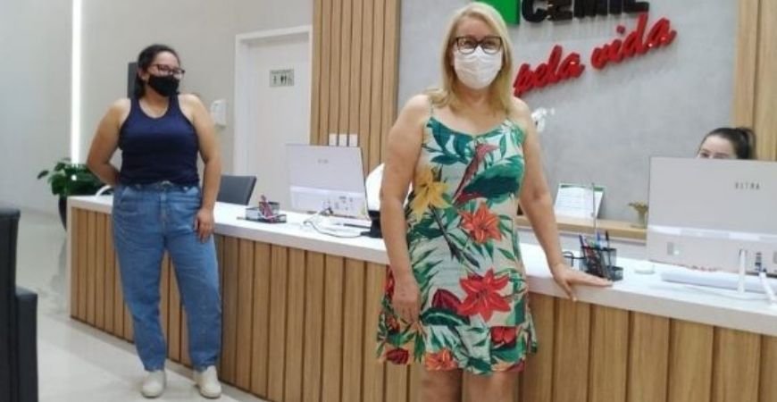 Professoras são as primeiras pacientes atendidas na nova unidade do Cemil no Shopping